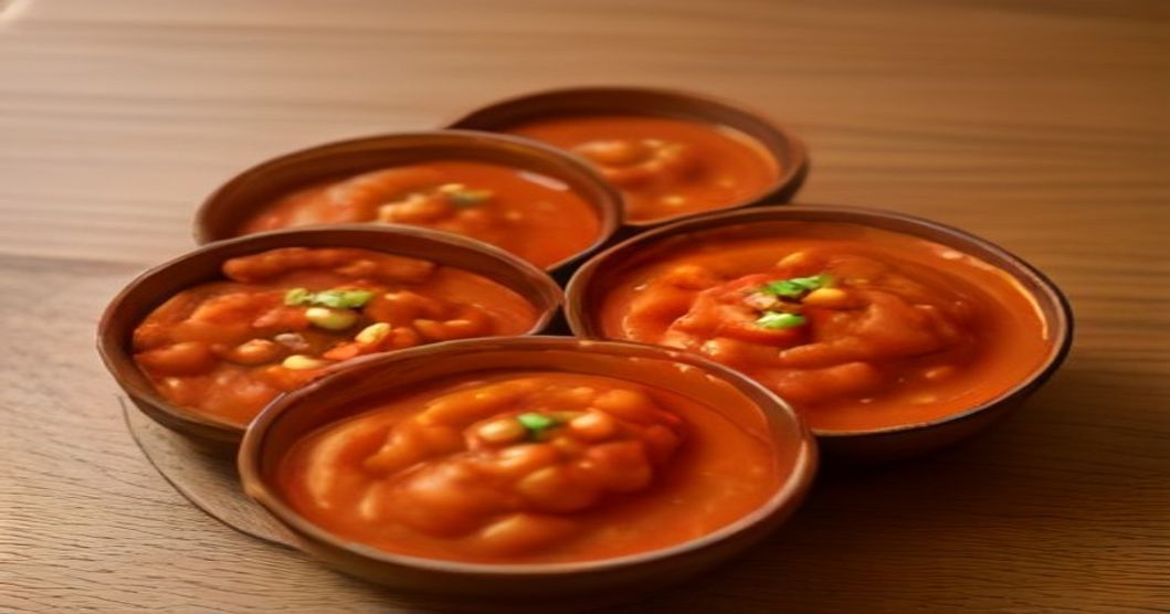 Gochujang, doenjang, and ssamjang Korean pastes side by side in bowls